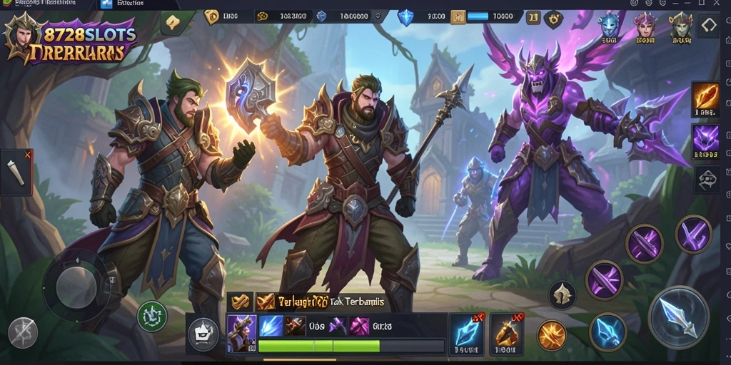 Tampilan gameplay menarik dari 8728SLOTS dalam aksi ARPG.