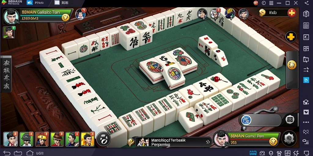 Tampilan gameplay 88MAIN yang seru dan interaktif.