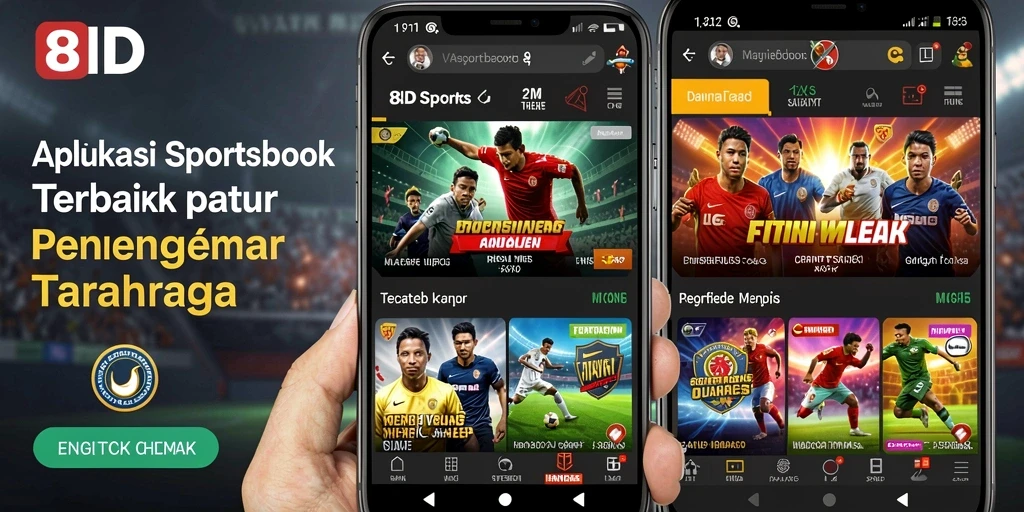 Tampilan gameplay sportsbook yang menarik dan informatif.