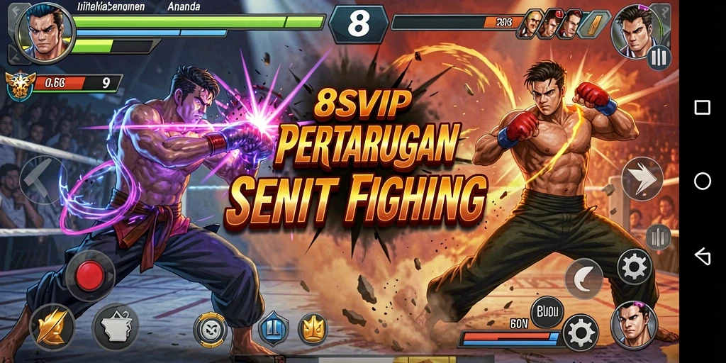 Tampilan gameplay menarik dari 8SVIP dengan pertarungan yang intens.