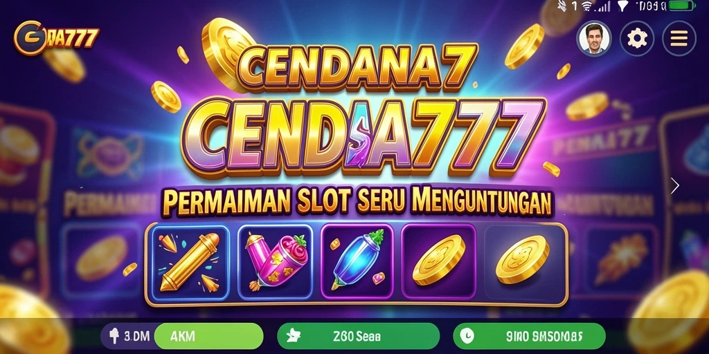 Tampilan menarik dari gameplay CENDANA777 yang penuh warna dan efek visual.