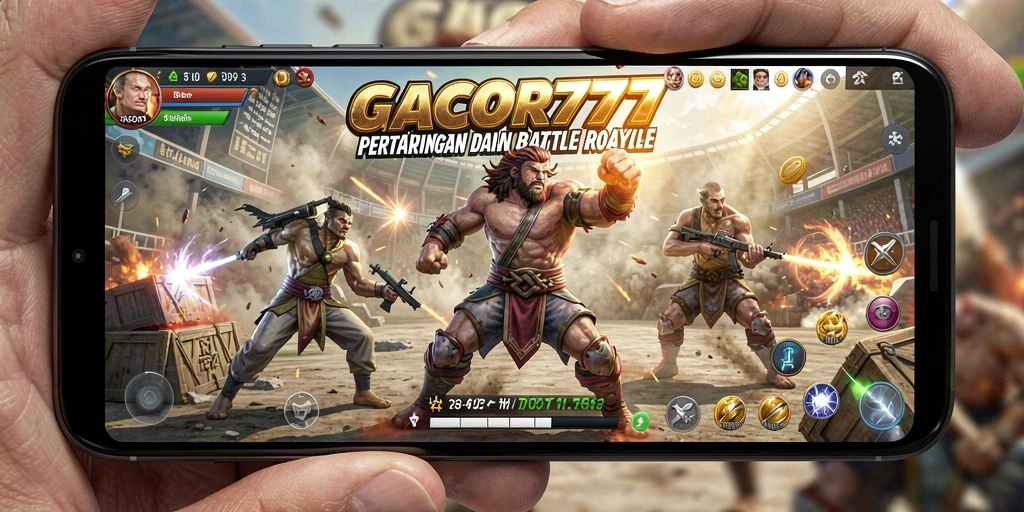Tampilan gameplay mendebarkan dalam GACOR777, penuh aksi dan strategi.