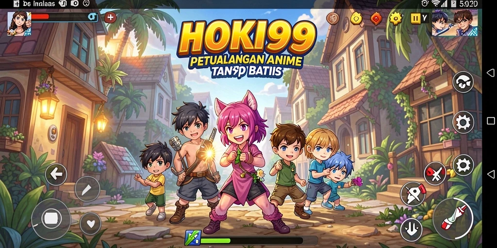 Tampilan menarik dari gameplay Anime HOKI99 yang penuh aksi.