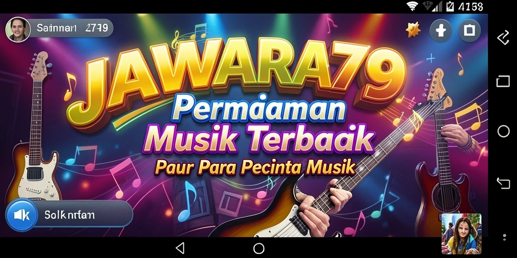 Tampilan gameplay JAWARA79 yang penuh warna dan interaktif.