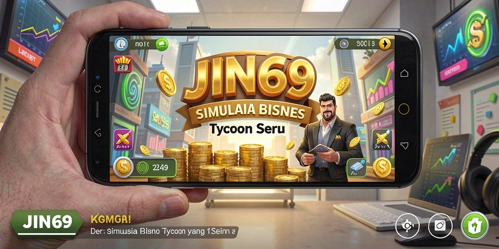 Tampilan menarik dari gameplay JIN69 yang menunjukkan strategi Tycoon.