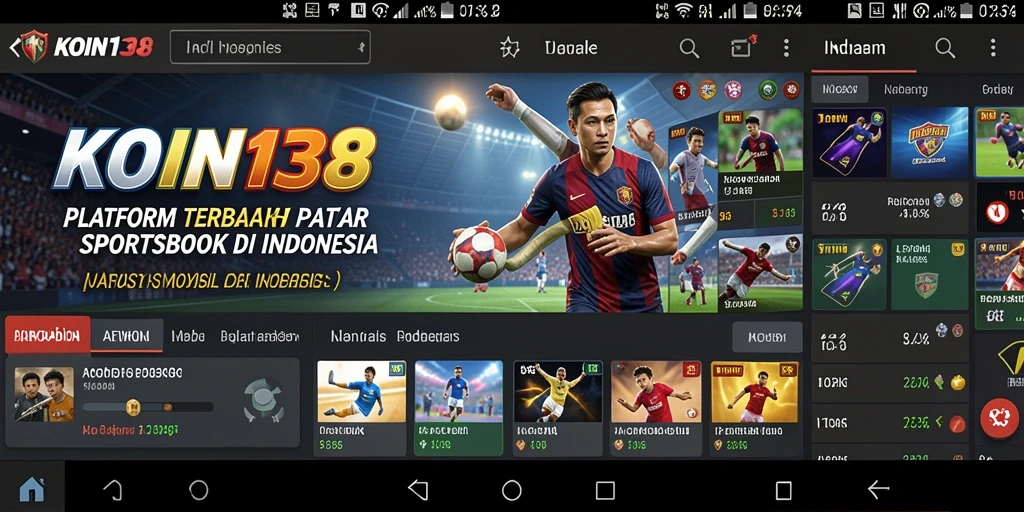 Tangkapan layar KOIN138 menampilkan gameplay taruhan olahraga yang menarik.