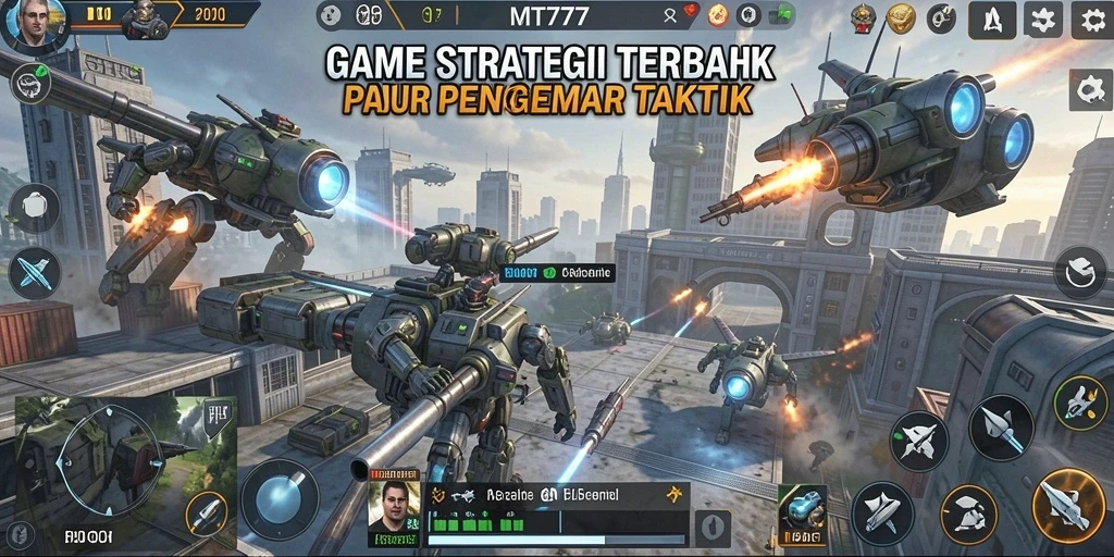 Screenshot gameplay MT777 menunjukkan strategi dan taktik yang menarik.