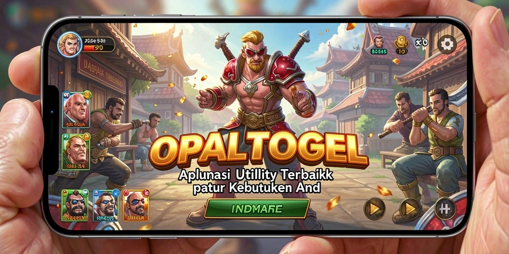 Screenshot utama OPALTOGEL menunjukkan fitur pengingat dan integrasi layanan.