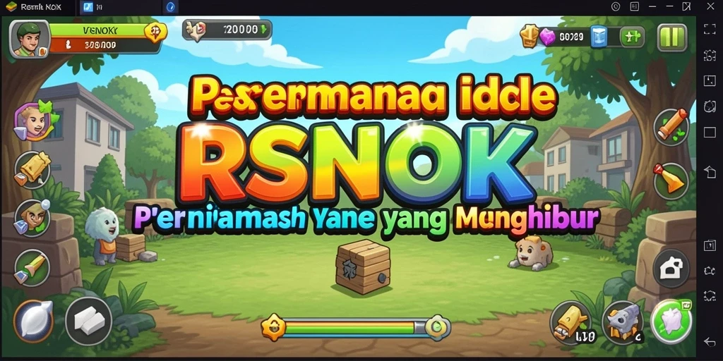 Tampilan gameplay RSNOK yang mengasyikkan dan sederhana.