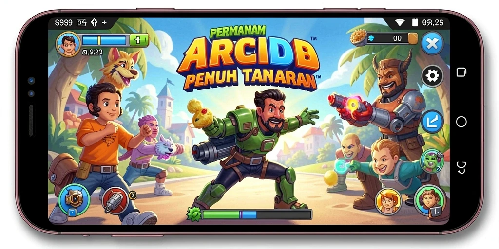 Tampilan gameplay S9S9 yang seru dan menantang.