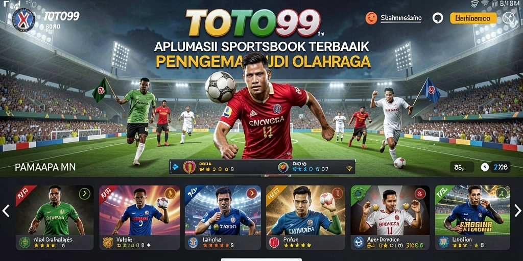 Tampilan gameplay TOTO99 menunjukkan pengalaman taruhan olahraga yang mendebarkan.