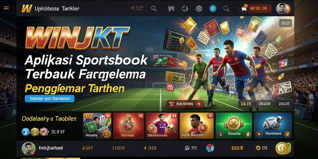 Tampilan gameplay menarik dari aplikasi Sportsbook WINJKT.