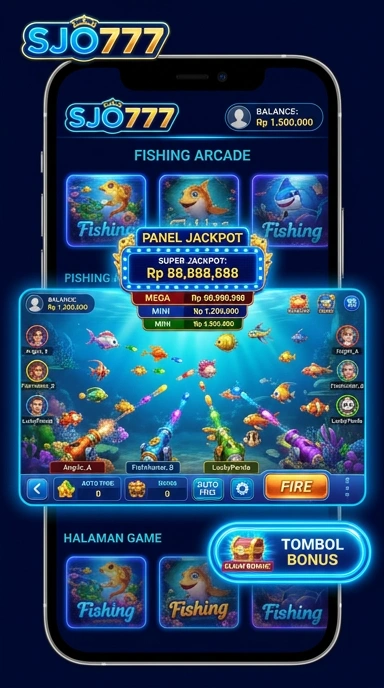 Tampilan antarmuka sjo777 yang user-friendly.