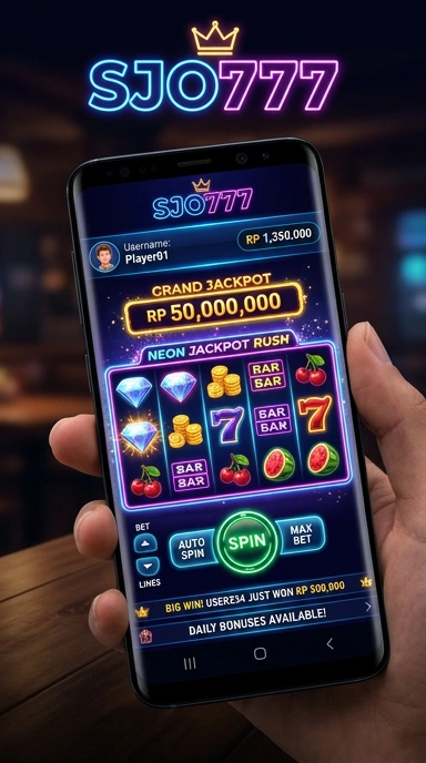 Katalog aplikasi lengkap yang ditawarkan oleh sjo777.